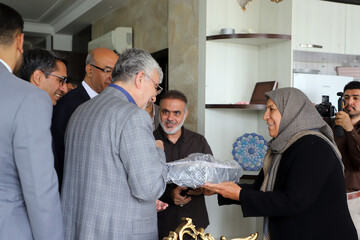 بازدید رئیس بنیاد مسکن کشور از مناطق آسیب دیده در کرمانشاه