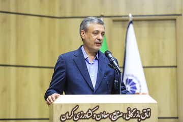 سیدمهدی طبیب‌زاده ،رئیس اتاق بازرگانی استان کرمان درنشست هم‌اندیشی تداوم توسعه در شرایط بحران - کرمان
