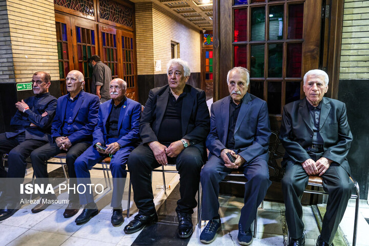 مراسم یادبود عبدالله موحد اسطوره کشتی ایران