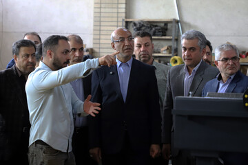 بازدید استاندار کرمانشاه از پارک علم و فناوری جهاد دانشگاهی