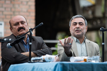 سخنرانی محمدباقر خرمشاد، استاد علوم سیاسی در همایش «امر ملی و جنگ»