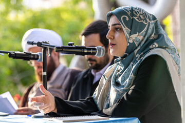 سخنرانی متین رمضانخواه، معاون مطالعات دفتر هیئت دولت در همایش «امر ملی و جنگ»