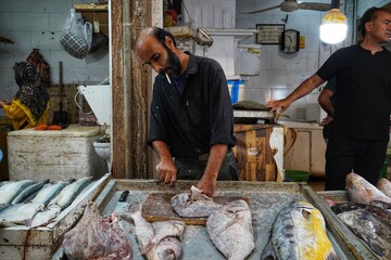 بازار ماهی فروشان بوشهر