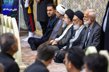 مراسم چهلمین روز شهادت امیر سپهبد موسوی - حرم حضرت فاطمه معصومه(س)