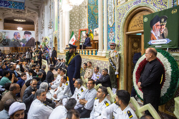 مراسم چهلمین روز شهادت امیر سپهبد موسوی - حرم حضرت فاطمه معصومه(س)
