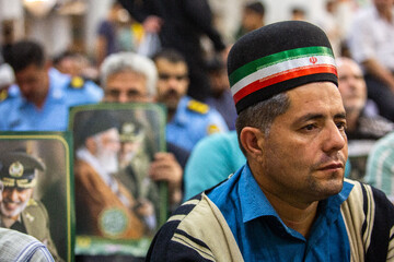 مراسم چهلمین روز شهادت امیر سپهبد موسوی - حرم حضرت فاطمه معصومه(س)