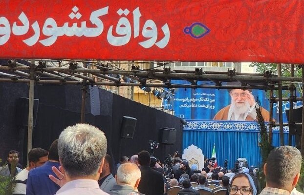 رونمایی از کتاب «حکایة السید» در جوار محل شهادت رهبر معظم انقلاب