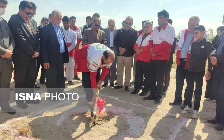 آئین کلنگ‌زنی پایگاه امداد و نجات زابل برگزار شد