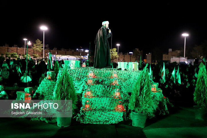 مراسم بزرگداشت شهدای اقتدار در بیرجند برگزارشد