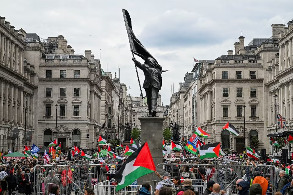 لندن در «روز نکبت» صدای فلسطین شد