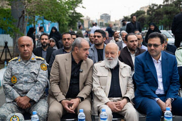 مراسم رونمایی از تندیس «شهید چمران»