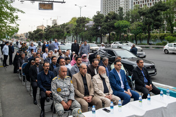 مراسم رونمایی از تندیس «شهید چمران»