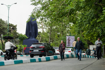 مراسم رونمایی از تندیس «شهید چمران»