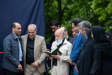 مراسم رونمایی از تندیس «شهید چمران»