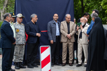 مراسم رونمایی از تندیس «شهید چمران»