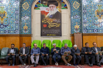 مراسم بزرگداشت رهبر شهید و جمعی از شهدای موتلفه