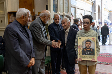 مراسم بزرگداشت رهبر شهید و جمعی از شهدای موتلفه