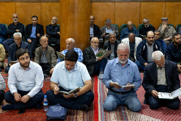 مراسم بزرگداشت رهبر شهید و جمعی از شهدای موتلفه