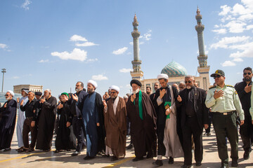 عزاداری خادمان حرم کریمه اهل بیت(ع) در سالروز شهادت امام جواد(ع)  - قم