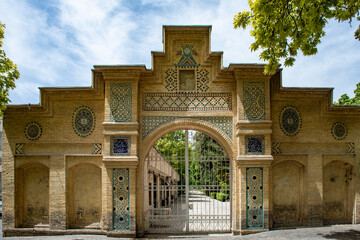 روند مرمت باغ گیاه شناسی  ارم -شیراز