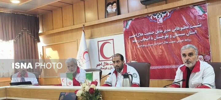 هلال احمر سیستان‌وبلوچستان پای کار خدمت رسانی به مردم
