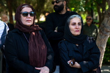 تشییع پیکر بهناز نازی