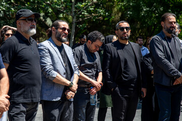 تشییع پیکر بهناز نازی