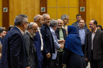 مسعود پزشکیان، رئیس جمهور در گردهمایی روابط عمومی‌های دستگاه‌های کشور