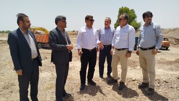 اصلاح مسیل نیروگاه خورشیدی ۱۰۰ مگاواتی دهلران با رعایت حقوق کشاورزان