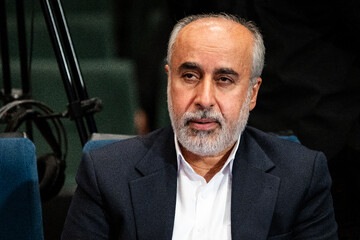ناصر کنعانی سخنگوی سابق وزارت امور خارجه در مراسم دومین سالگرد شهید امیر عبداللهیان