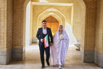 مراسم ازدواج ۴۰ زوج دانشجو - همدان
