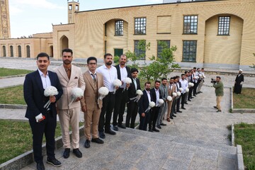 مراسم ازدواج ۴۰ زوج دانشجو - همدان
