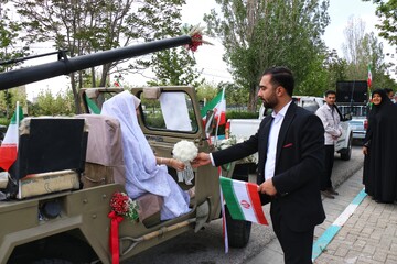 مراسم ازدواج ۴۰ زوج دانشجو - همدان
