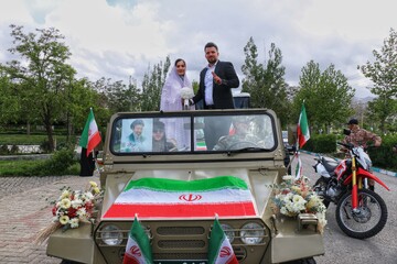 مراسم ازدواج ۴۰ زوج دانشجو - همدان
