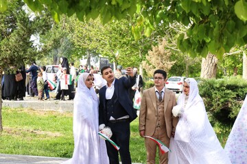 مراسم ازدواج ۴۰ زوج دانشجو - همدان
