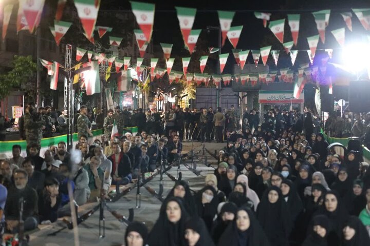 آموزش کار با اسلحه به داوطلبان پویش جان فدا در کرج