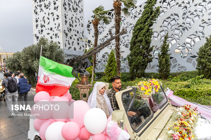 جشن پیوند آسمانی زوج‌های جان‌فدای ایران