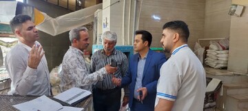 پلمب دو نانوایی متخلف در پی بازدید سرزنده جهاد کشاورزی پیشوا