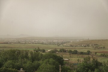 روستاهای اطراف همدان درگیر الودگی