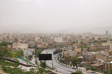 آلودگی هوا در همدان