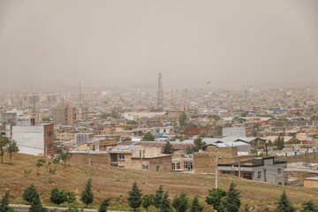 آلودگی هوا در همدان