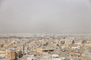 آلودگی هوا در همدان