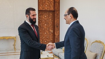 دیدار رئیس سازمان اطلاعات ترکیه با رئیس دوره انتقالی سوریه