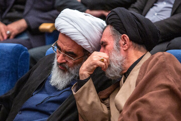 آیت الله فاضل لنکرانی در بزرگداشت دومین سالگرد شهید جمهور - قم