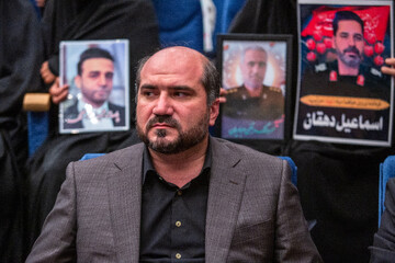 دکتر منصوری معاون اجرایی دولت شهید رئیسی در بزرگداشت دومین سالگرد شهید جمهور - قم