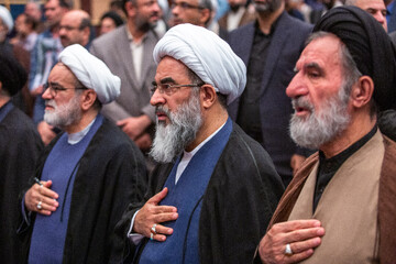 آیت الله فاضل لنکرانی در بزرگداشت دومین سالگرد شهید جمهور - قم
