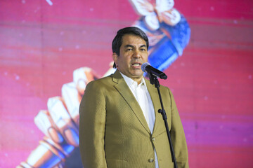 سخنرانی محمدعلی طالبی ، استاندار در گردهمایی خانواده روابط عمومی استان کرمان