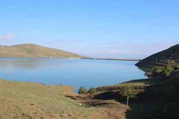 ذخیره آب سد اکباتان 