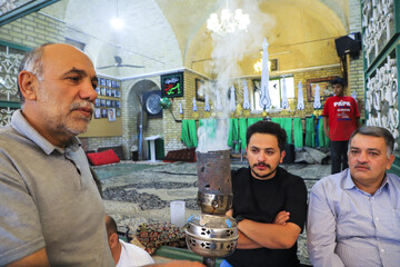برپایی خیمه محرم در تکیه بُنگی ها -کرمان