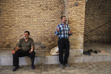 برپایی خیمه محرم در تکیه بُنگی ها -کرمان